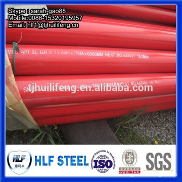 a & a manufacturer spiral welded steel pipe with PVC coating,FBE coating pipe